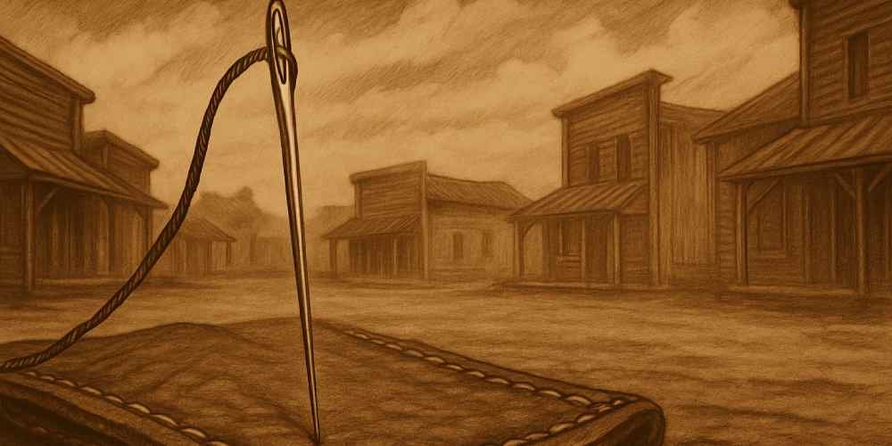 Quelle aiguille est adaptée au point sellier pour du cuir épais