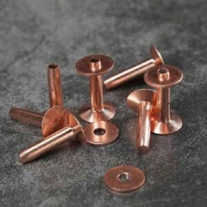 Rivet cuivre pour cuir