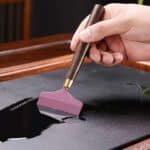 Spatule à colle pour cuir