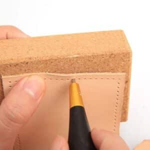 Bloc de liège pour cuir